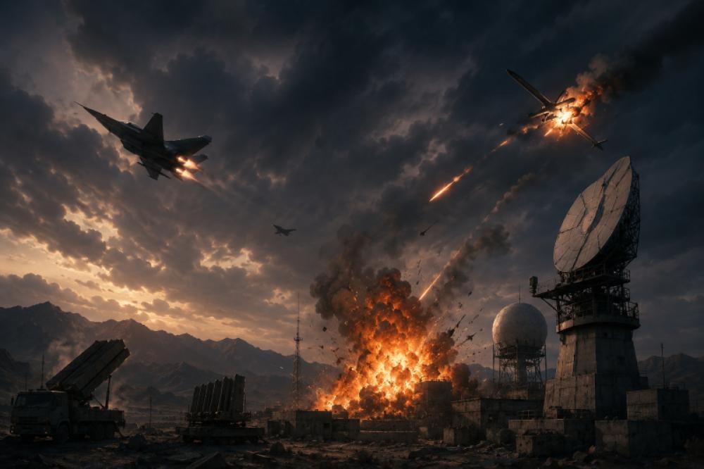 US launches shock strikes on Iranian radar, drone control sites over weekend