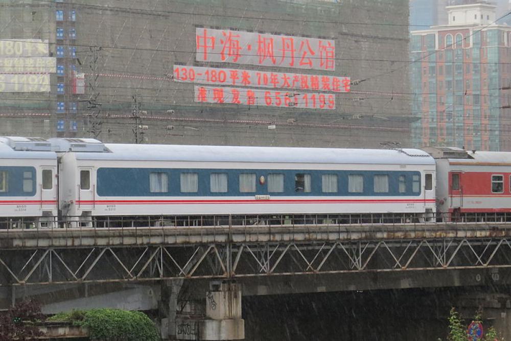 Rail freight service between North Korea, China halted again amid spike in COVID-19 cases