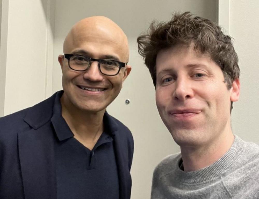 Sacked Open AI CEO Sam Altman to join Microsoft, Satya Nadella announces