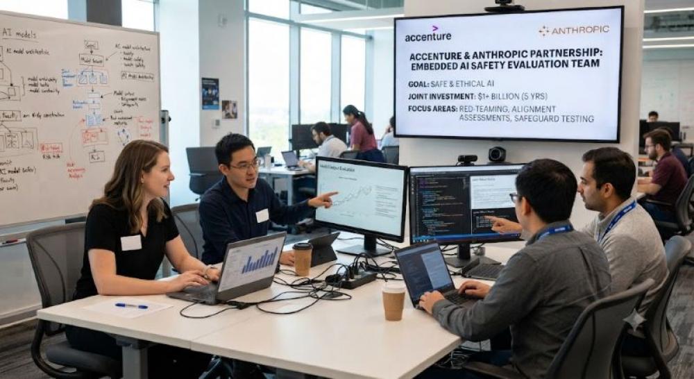 AI safety gets a $2 billion boost as Accenture, Anthropic team up 