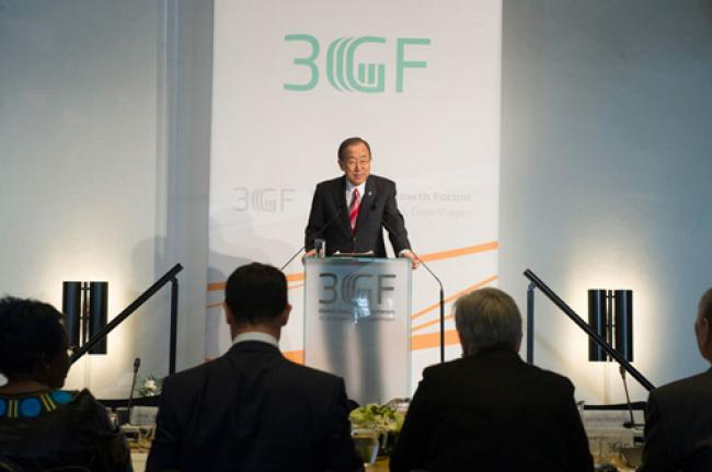 Ban seeks clean energy transformation for sustainable future