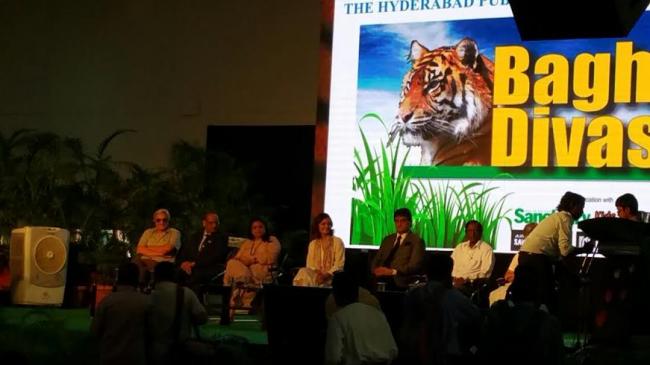 Dia Mirza celebrates 'Global Tiger Day'
