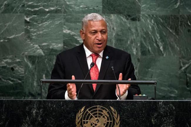 ‘The time for excuses is over,’ island leaders tell UN, urging action on climate change ‘The time for excuses is over,’ island leaders tell UN, urging action on climate change