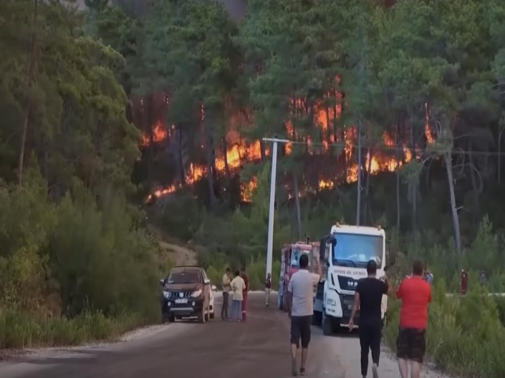 Wildfires wreak havoc in Turkey; 8 dead, hundreds injured