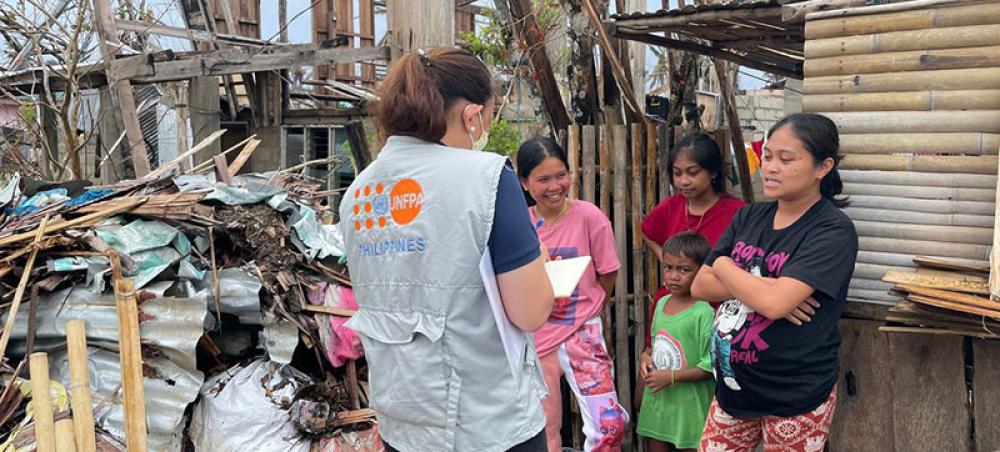 More support needed for women and girls in super typhoon-ravaged Philippines