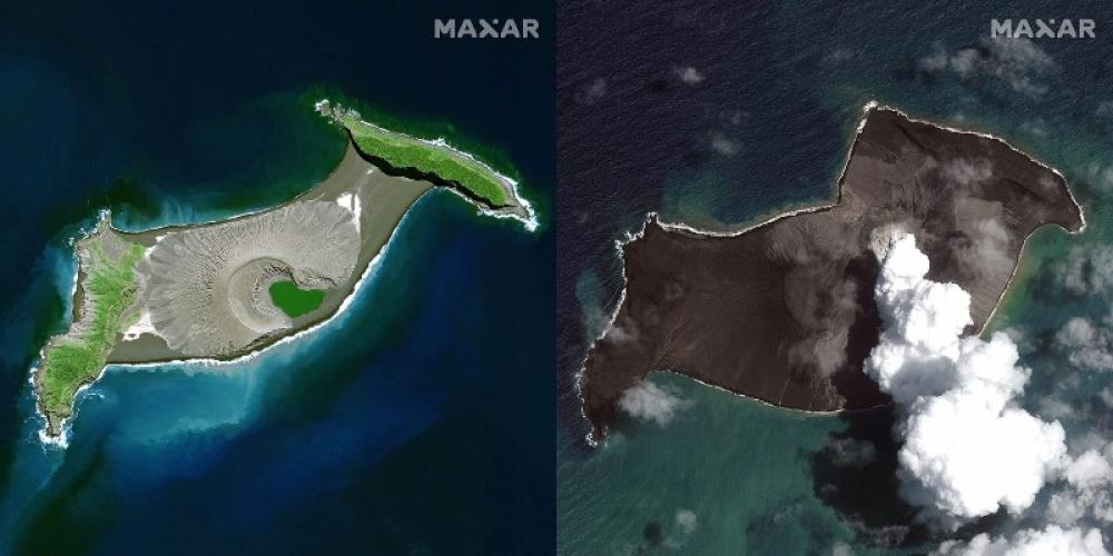 NASA says Tonga volcano eruption was 'hundreds of times' more powerful than Hiroshima atomic bomb