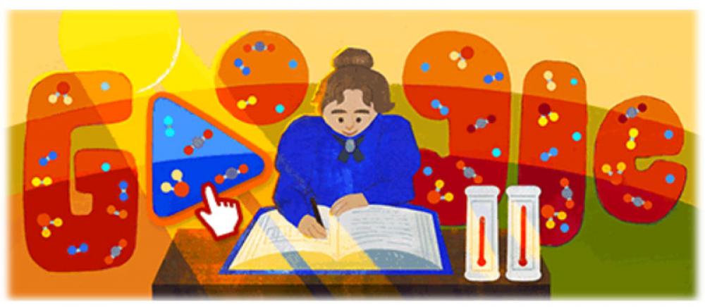 Greenhouse effect: Google doodles to celebrate Eunice Newton Foote