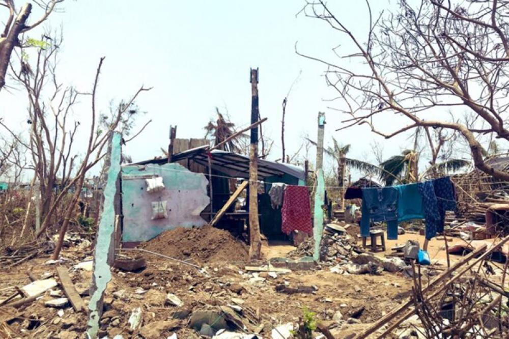 The destruction caused by Cyclone Fani in 2019 when it hit Puri in Odisha. Extremely warm waters act as a strong source of heat and moisture, helping cyclones to intensify rapidly. Photo by Nidhi Jamwal.