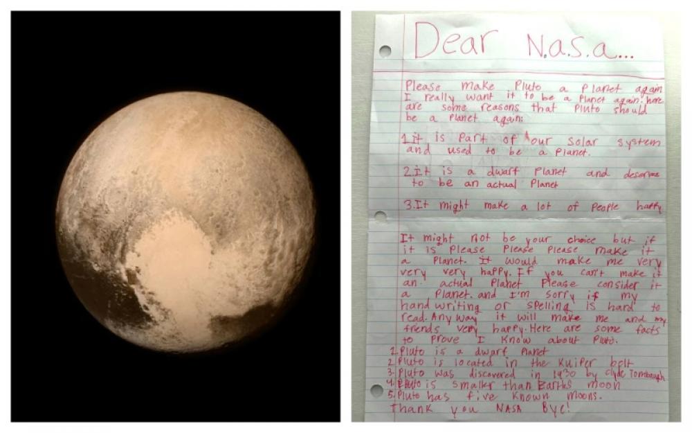 Make Pluto a planet again!&rdquo;: 10-year-old&rsquo;s letter forces NASA to respond 