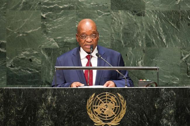 South Africa’s President pledges to support Ebola-affected nations, conflict-ridden countries