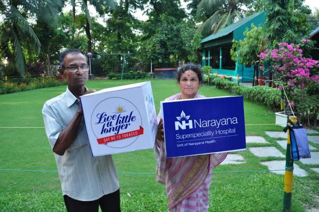Narayana Superspeciality Hospital creates awareness on health hazards of consuming tobacco