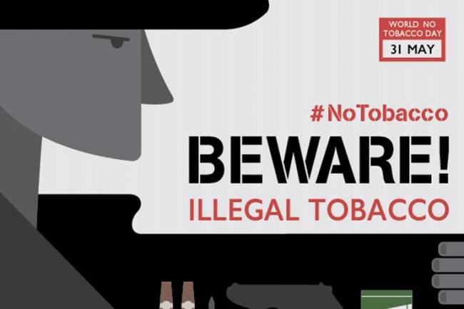 WHO devotes World No Tobacco Day 2015 to combatting illegal tobacco trade