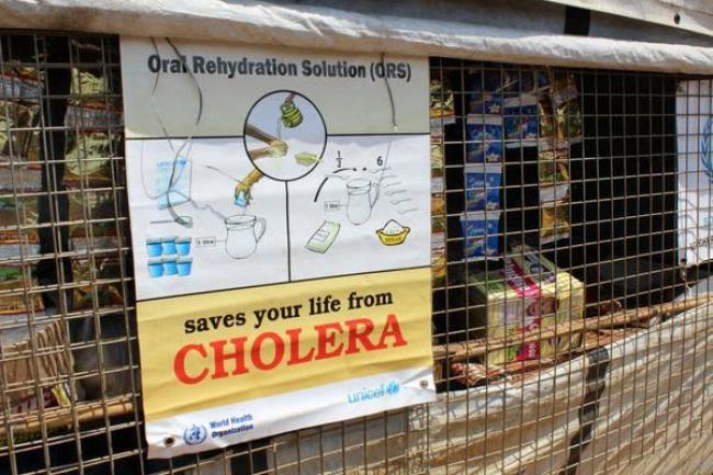 UN: cholera outbreaks can be controlled thanks to vaccines, water and sanitation