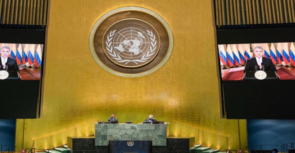 Pandemic has exposed need for better cooperation mechanisms in crisis situations, Colombian President tells UN Pandemic has exposed need for better cooperation mechanisms in crisis situations, Colombian President tells UN
