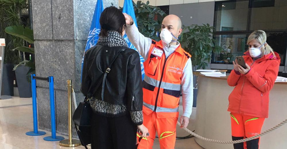 UN agriculture agency staff continue to strive for a better world amid Italy COVID-19 lockdown