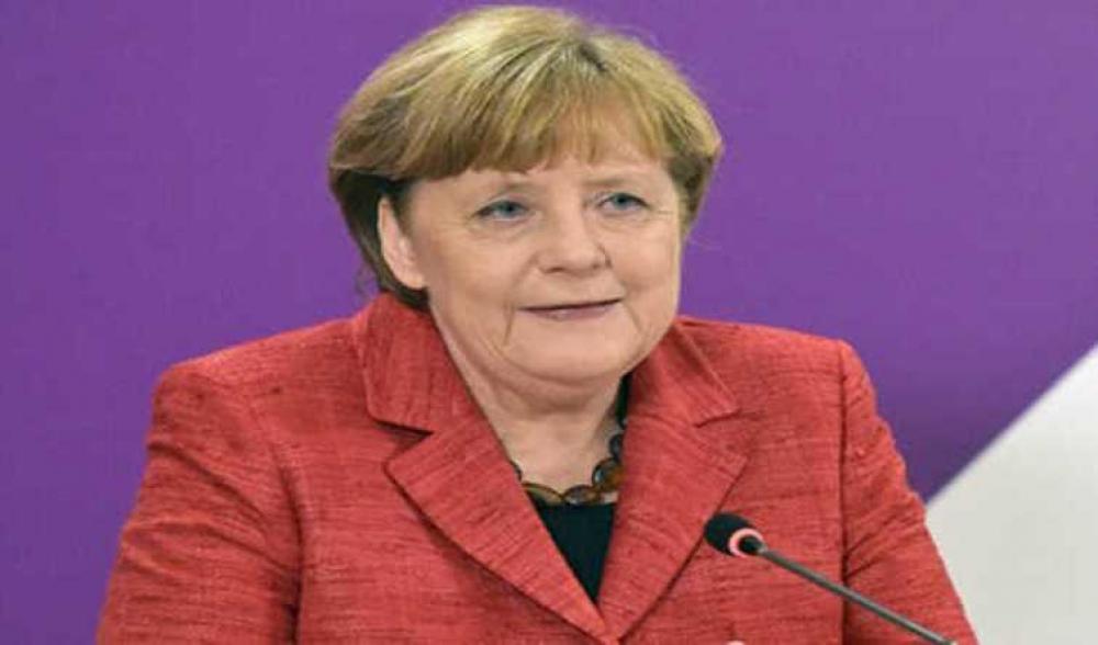 Merkel lauds Germany