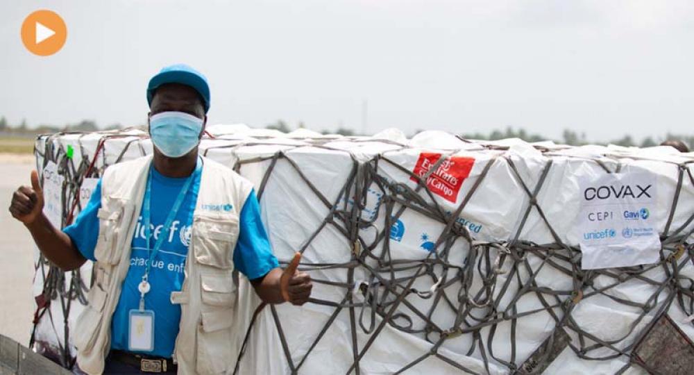 Côte d'Ivoire takes delivery of latest COVAX vaccine shipment, in further boost for Africa