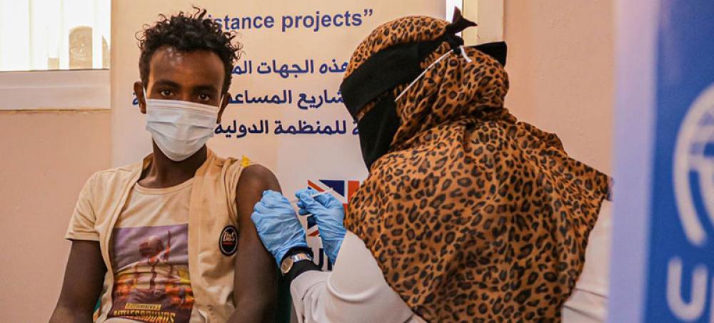UN agency begins COVID vaccine rollout for 7,500 stranded migrants in Yemen