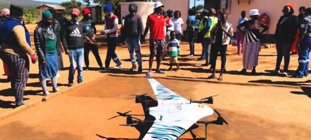 Drones deliver blood to prevent maternal death in Botswana