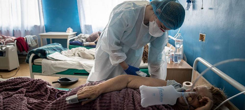 Concern over low vaccination rates as ‘Omicron tidal wave’ floods Eastern Europe, Central Asia Concern over low vaccination rates as ‘Omicron tidal wave’ floods Eastern Europe, Central Asia