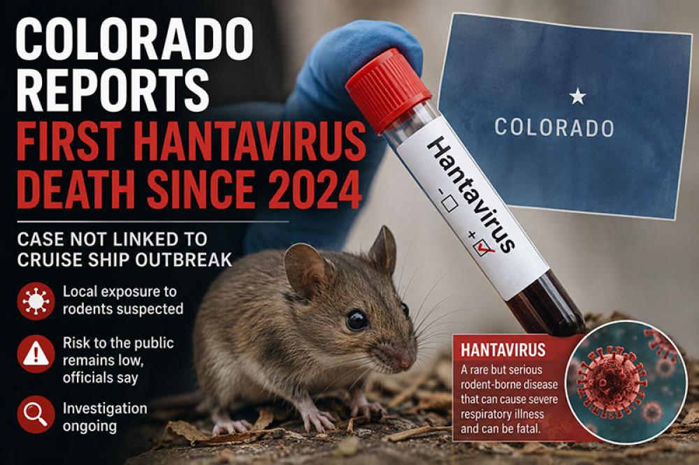 Hantavirus strikes US: Colorado&rsquo;s first death since 2024 raises alarm 