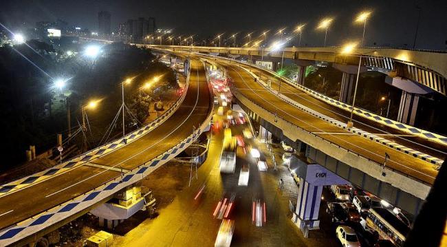 New flyover eases traffic and builders