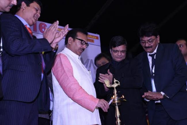 Arup Biswas flags off Cable TV Show in Kolkata