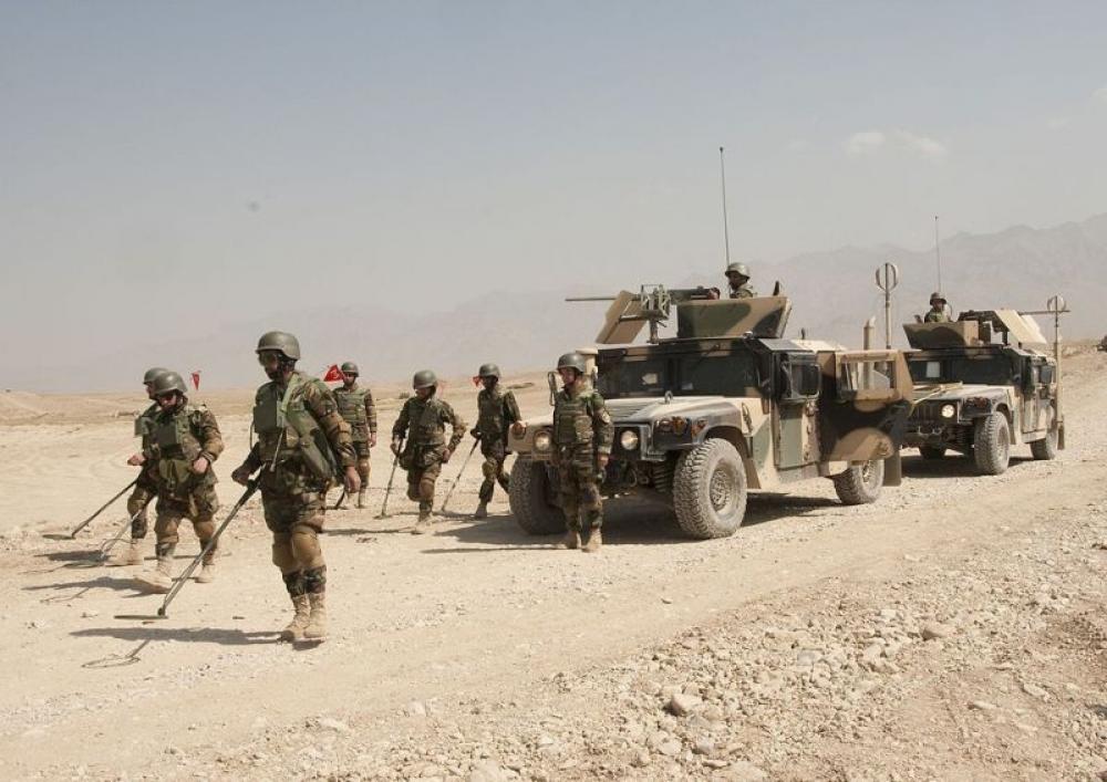 Twin IED blasts injure at least six soldiers in Afghanistan 