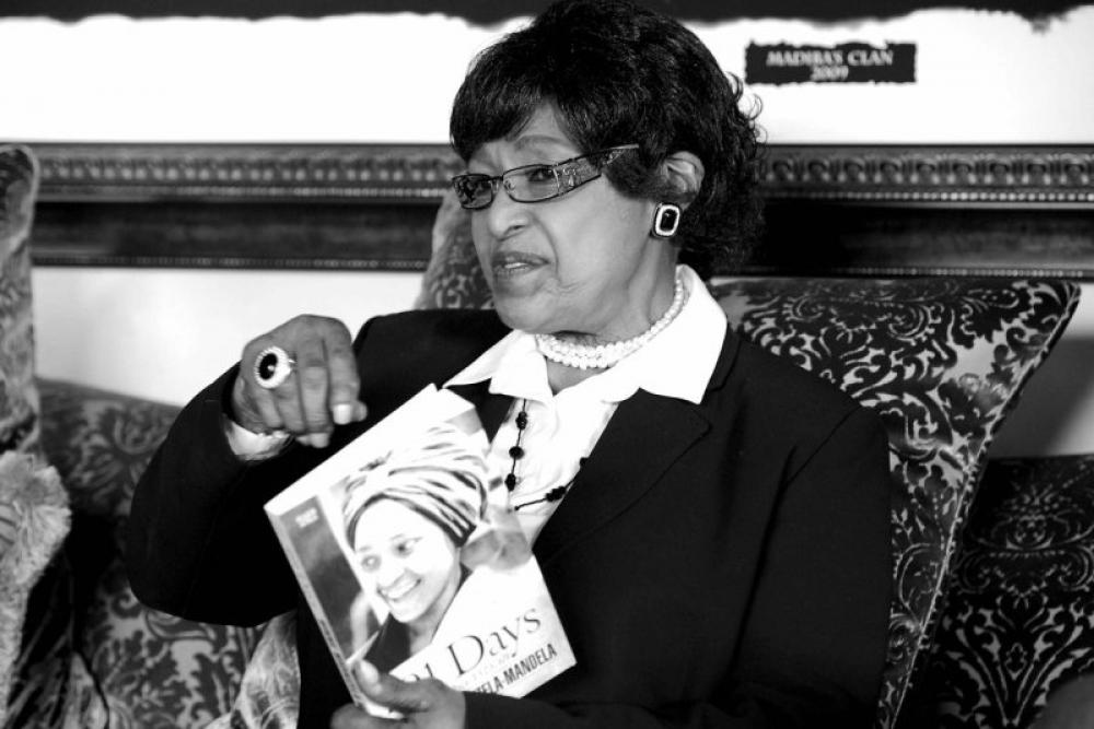 Anti-apartheid campaigner and Nelson Mandela's former wife Winnie Madikizela-Mandela dies