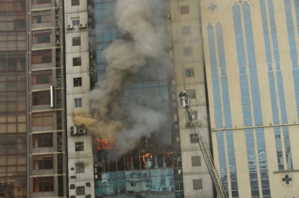 Bangladesh high-rise fire: Minister describes death of 25 victims as 'murders'