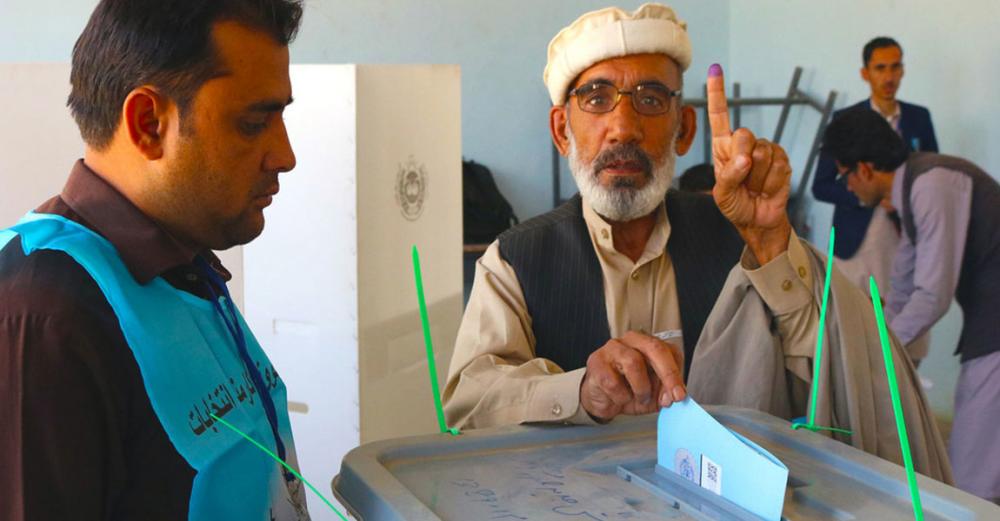 Afghan President leads election; UN mission chief urges all to ‘safeguard’ final stage of process