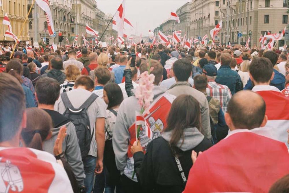 Over 150 people detained during protests in Belarus: Human Rights Center