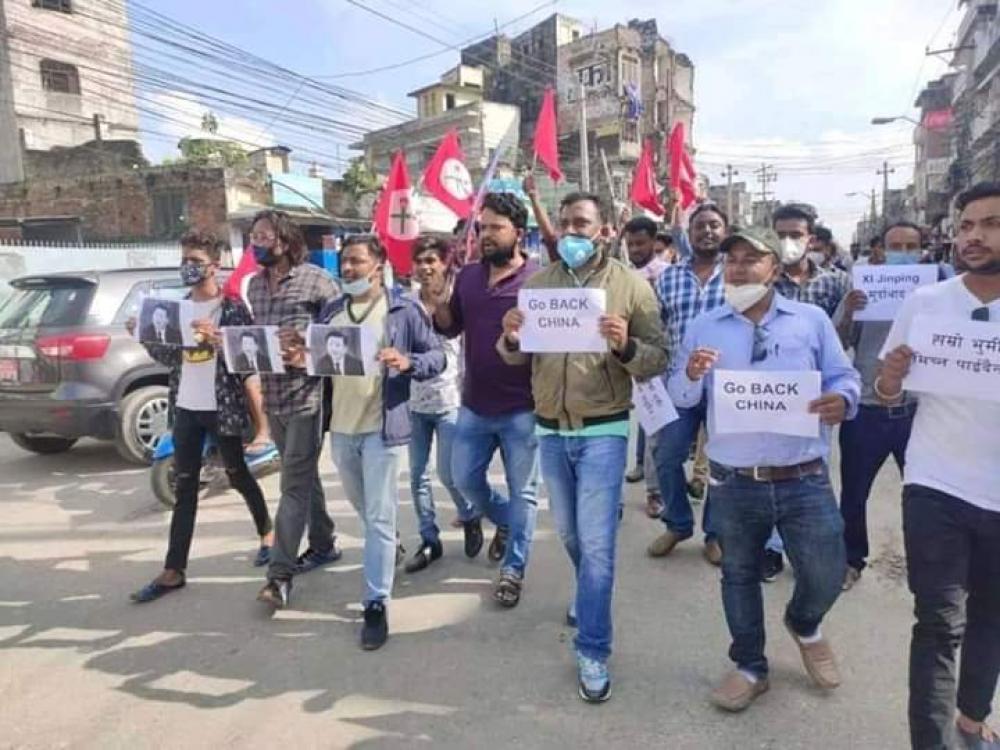 Nepal: Students protest against China as land encroachment reports emerge Nepal: Students protest against China as land encroachment reports emerge
