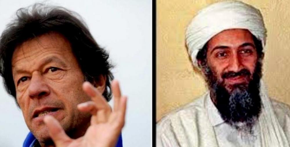 Imran Khan calls terrorist Osama Bin Laden a 
