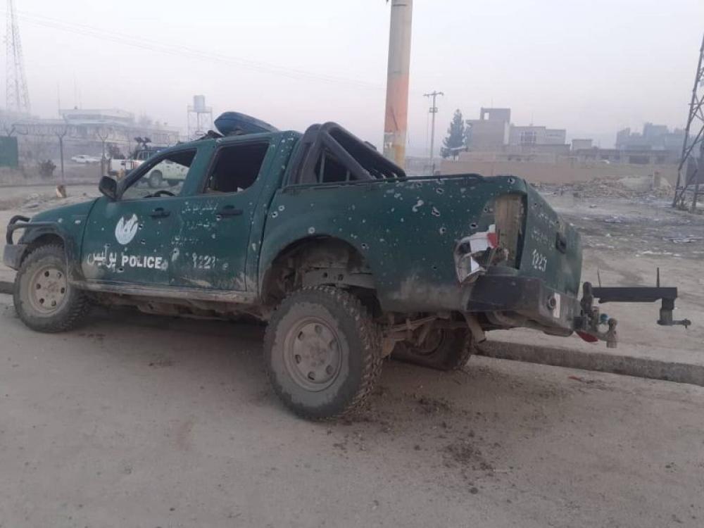 IED blast kills one policeman in Kabul, injures two others