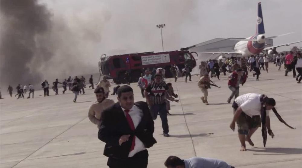 Yemen airport blast kills 20, at least 50 injured