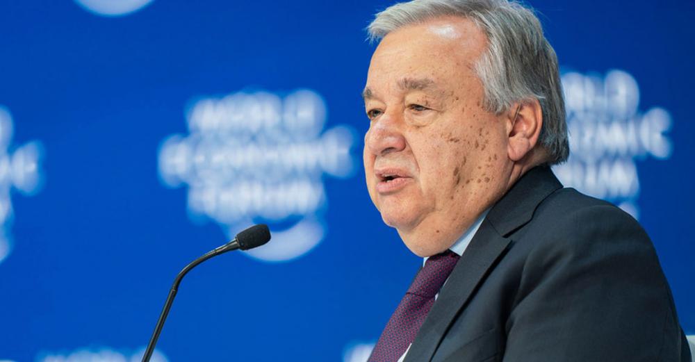 At Davos, UN chief urges ‘big emitters’ to take climate action