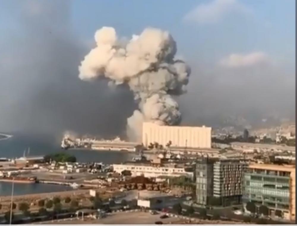 Massive explosions rock Lebanon