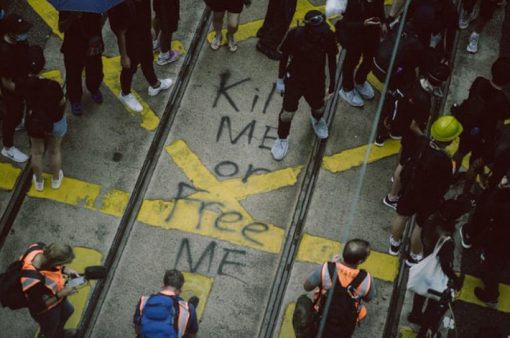 Hong Kong protests: 2 students imprisoned for rioting over Chinese University clash