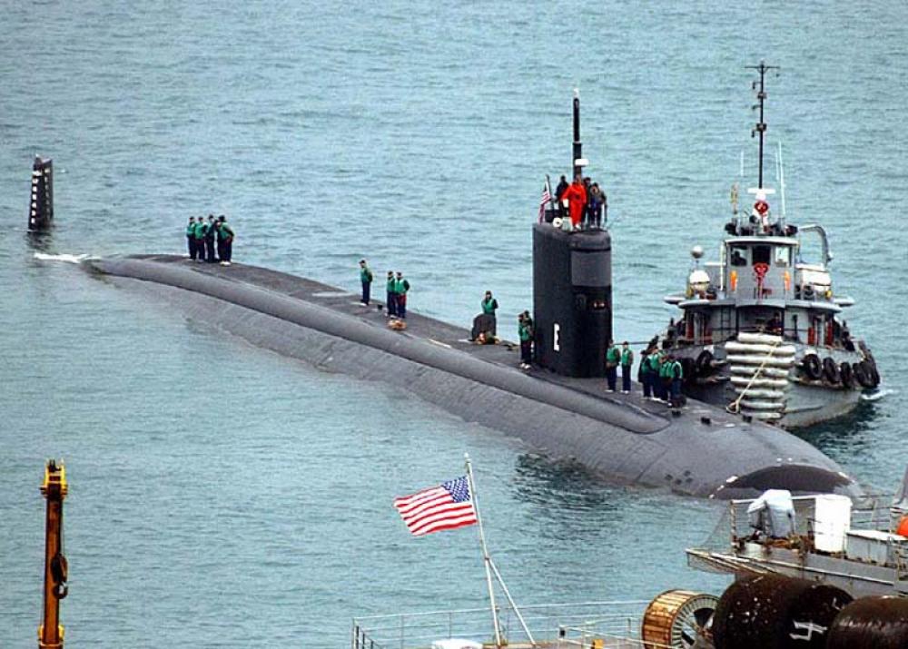 Eleven sailors hurt after US submarine strikes object in Indo-Pacific: Reports