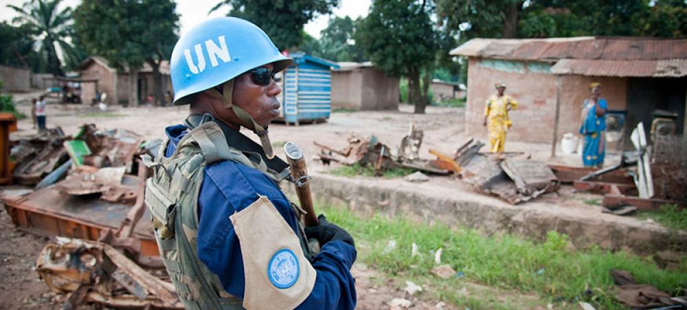 10 blue helmets injured during attack in Central African Republic