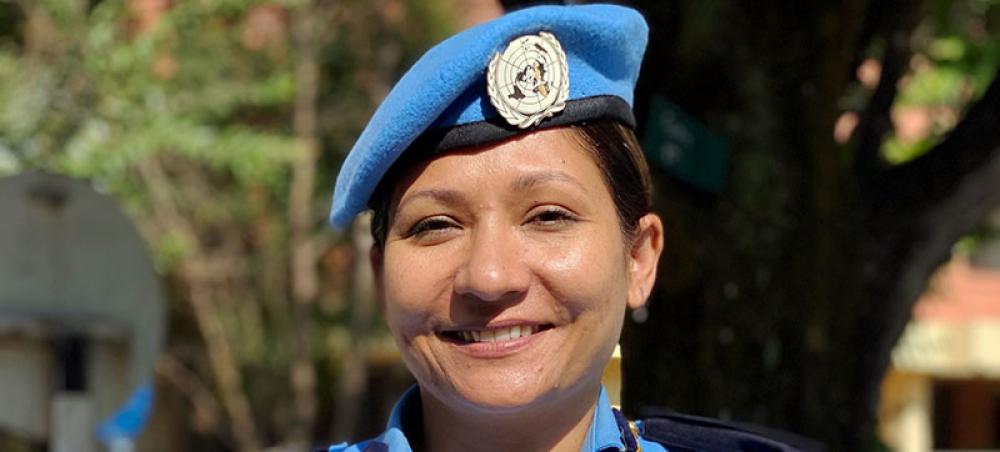 Nepalese Superintendent in DR Congo is UN Woman Police Officer of the Year