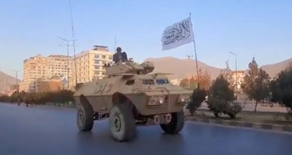 Afghanistan: Taliban conducts military parade in Kabul with US-made armored vehicles