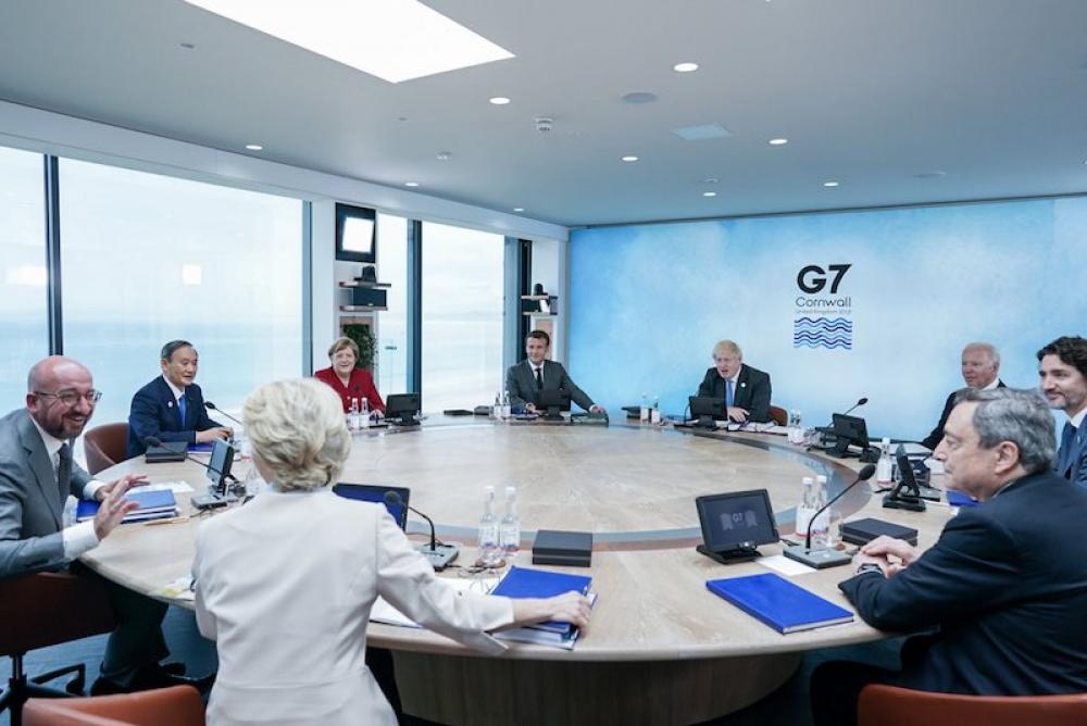 G7 considering allocating USD 100 billion to fight against COVID-19 : White House G7 considering allocating USD 100 billion to fight against COVID-19 : White House