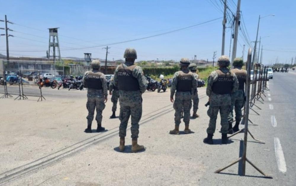 Troops deployed to riot-hit Guayaquil prison to bring situation under control. Courtesy: Twitter/FiscalÃƒÆ’Ã‚Â­a Ecuador (Ecuador Prosecutor