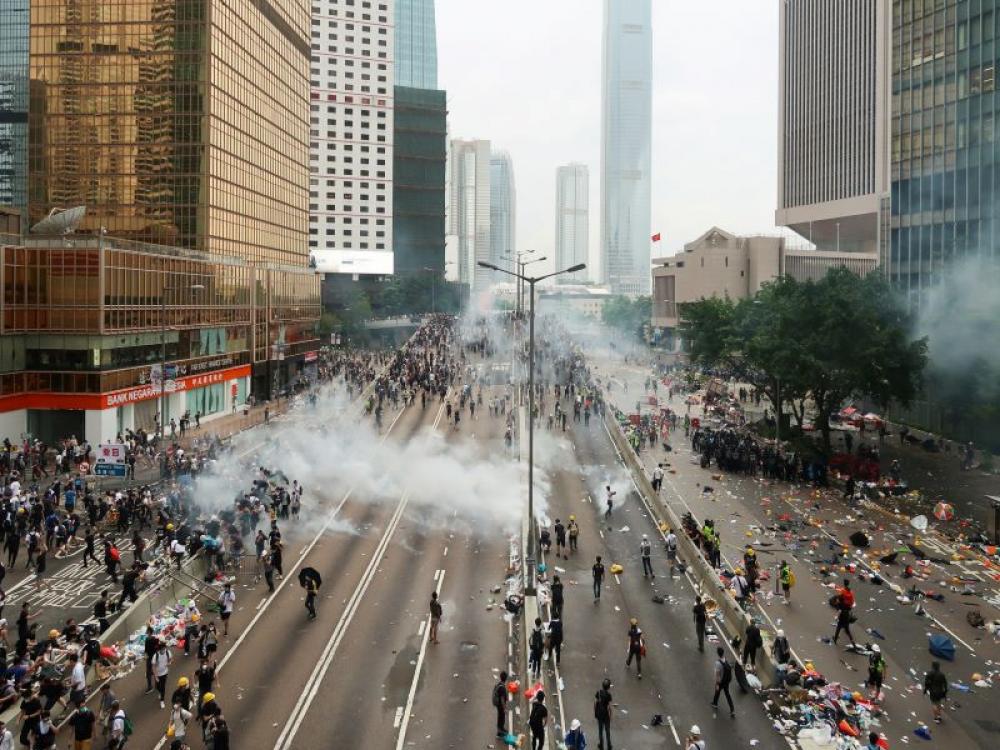 Hong Kong court sentences man to 9 yrs jail in first case under contentious national security law