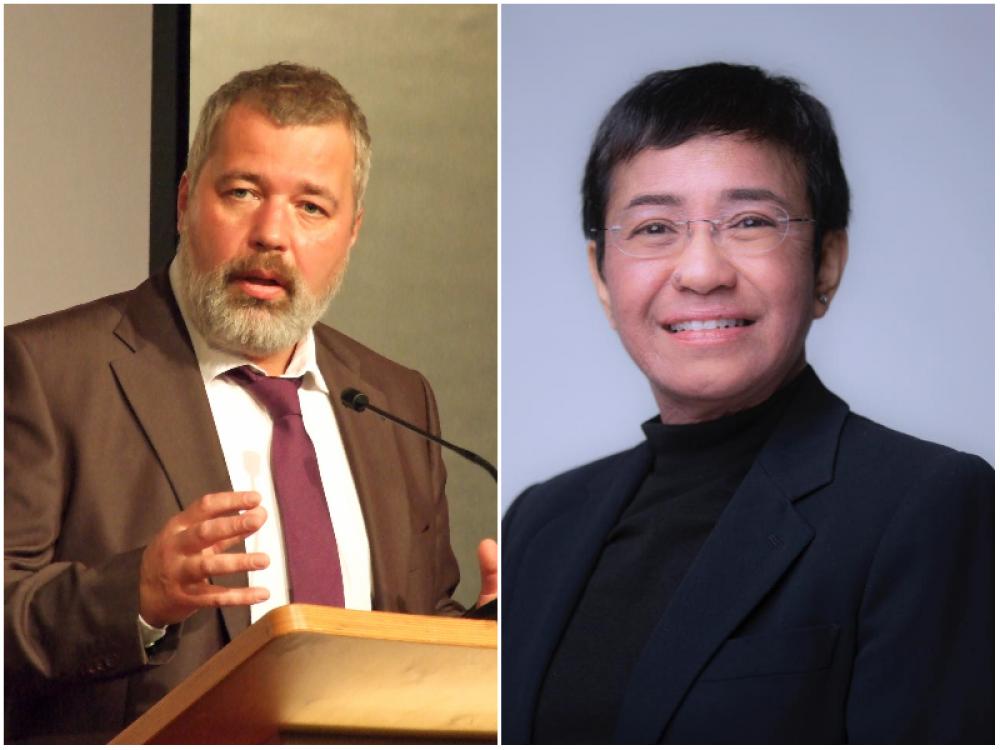 Nobel Peace Prize 2021 awarded to journalists Dmitry Muratov, Maria Ressa