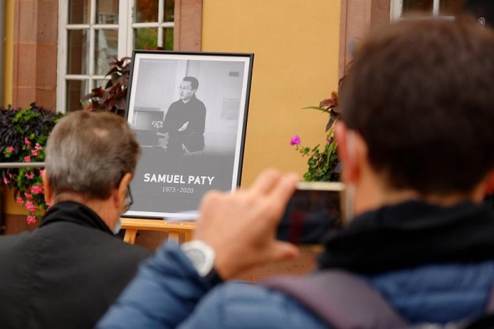 Samuel Paty: Schoolgirl says she lied about slain schoolteacher