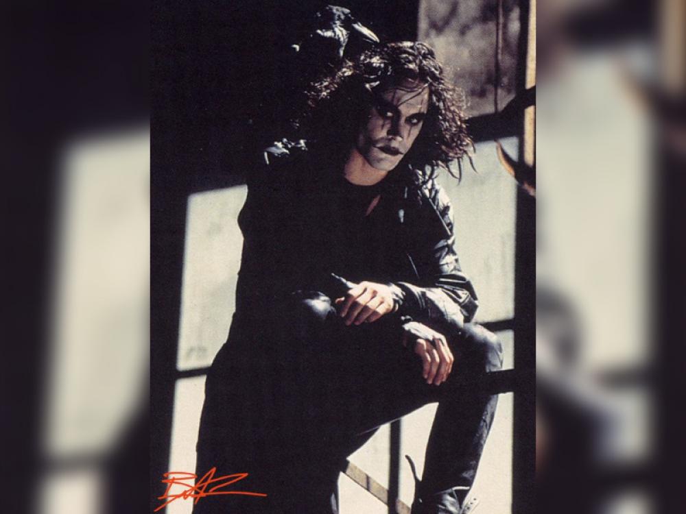 Brandon Lee in "The Crow" movie. Image credit: Twitter/Brandon Lee