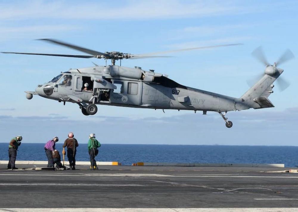  US Navy declares five missing sailors dead after MH-60S helicopter crash off California coast